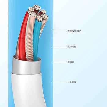 Amazon.co.jp: iPhone 充電ケーブル [Apple MFi認証] 2本パック